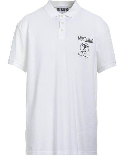 Moschino Polo Shirt Cotton - White