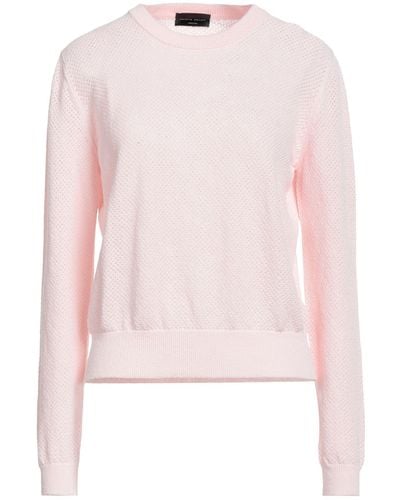 Roberto Collina Light Sweater Cotton, Polyamide - Pink