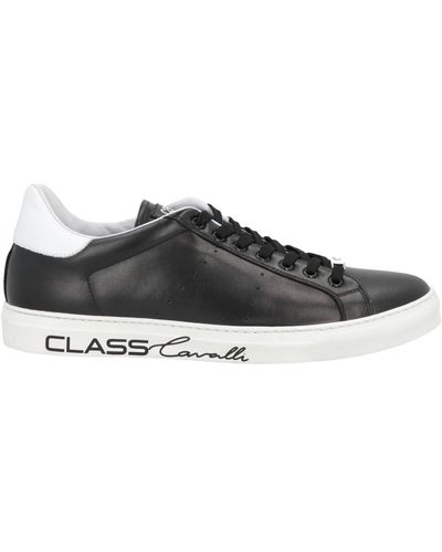 Black Class Roberto Cavalli Sneakers for Men | Lyst