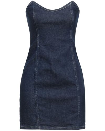 NA-KD Short Dress - Blue