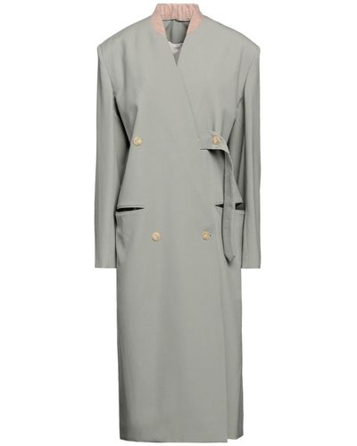 Quira Overcoat & Trench Coat - Grey