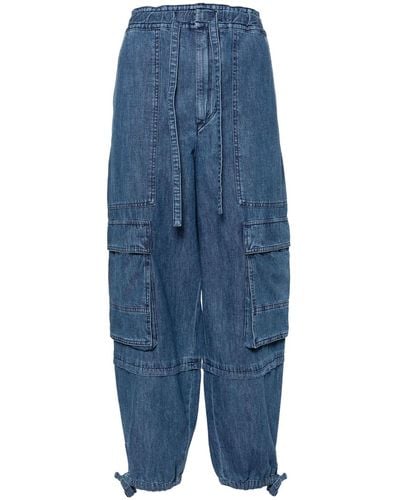 Isabel Marant Pantalon en jean - Bleu