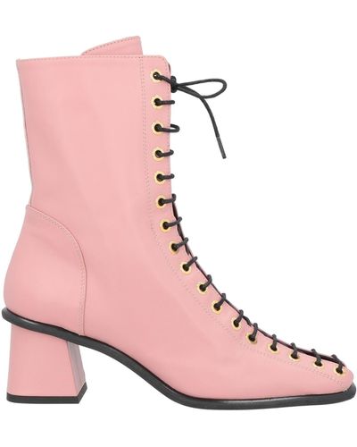 Stele Ankle Boots - Pink
