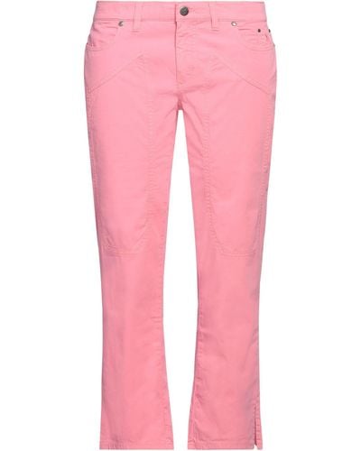 Jeckerson Cropped Trousers - Pink