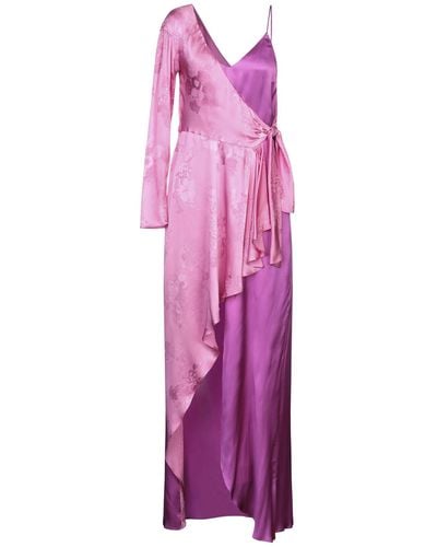 Pinko Maxi Dress - Purple