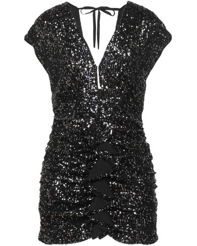 Isabelle Blanche Mini Dress - Black