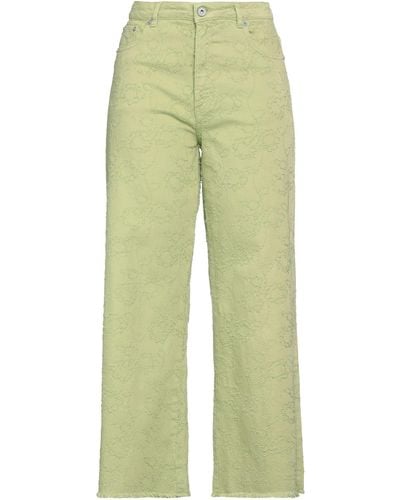 Ottod'Ame Pantalon en jean - Vert
