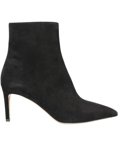 Ferragamo Ankle Boots Soft Leather - Black
