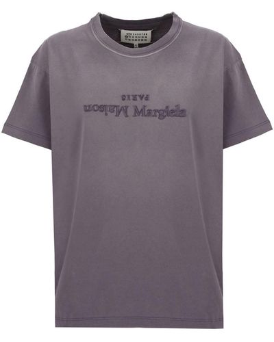 Maison Margiela Camiseta - Morado