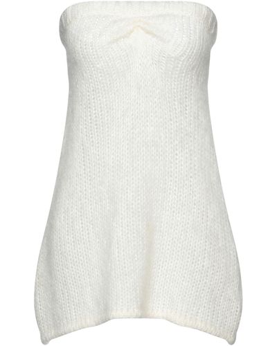 Laneus Short Dress - White