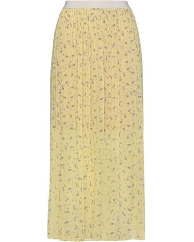 Semicouture Maxi Skirt - Yellow