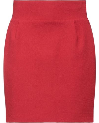 Alexandre Vauthier Mini Skirt - Red