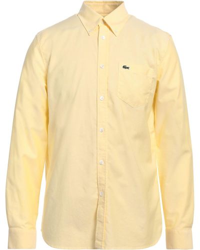 Lacoste Camisa - Amarillo