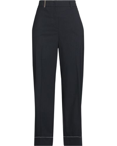 Peserico Trousers - Blue