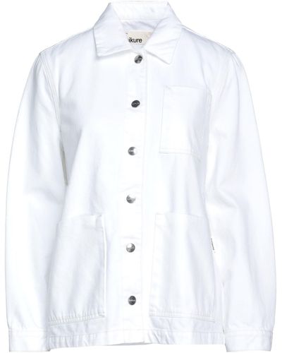 Haikure Denim Shirt - White