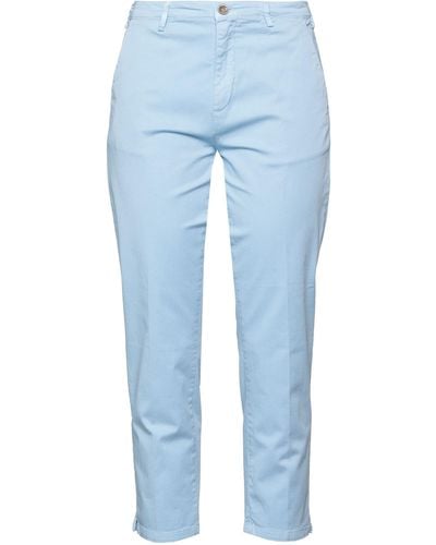 40weft Cropped Trousers - Blue