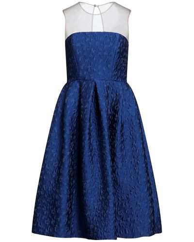 P.A.R.O.S.H. Mini Dress - Blue