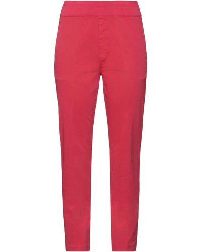 European Culture Trousers - Red