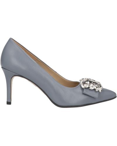 Marian Court Shoes - Grey