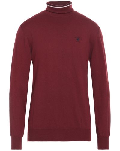 Beverly Hills Polo Club Turtleneck - Red