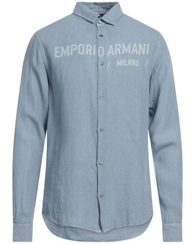 Emporio Armani Hemd - Blau