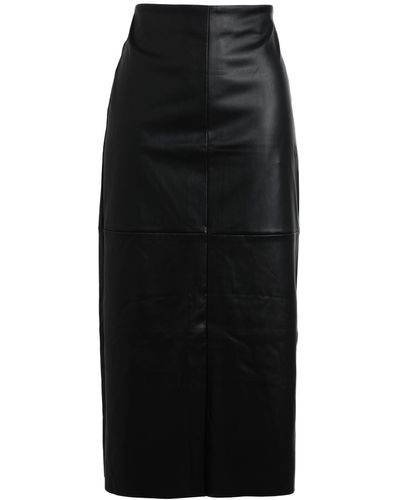TOPSHOP Midi Skirt - Black