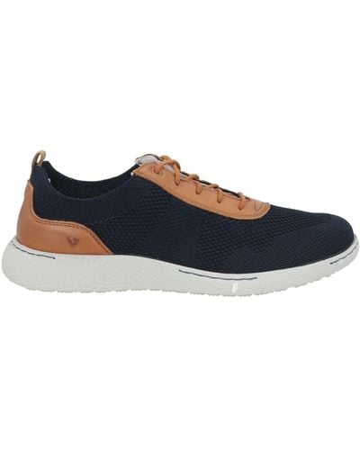 Valleverde Midnight Sneakers Leather, Textile Fibers - Blue