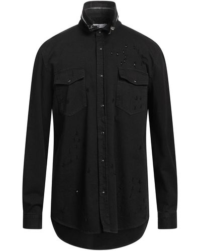 Yes London Denim Shirt - Black