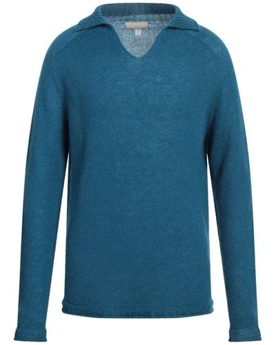 120% Lino Sweater - Blue
