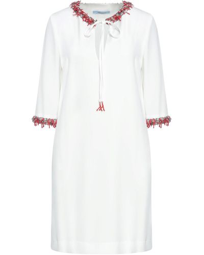 Blumarine Mini Dress - White