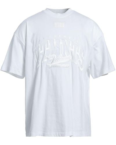 VTMNTS T-shirt - Blanc