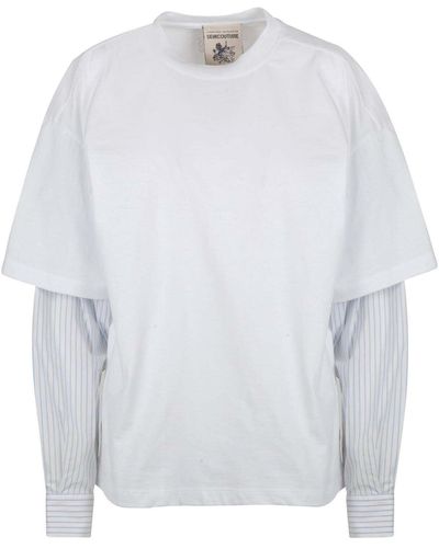 Semicouture T-shirt - Bianco