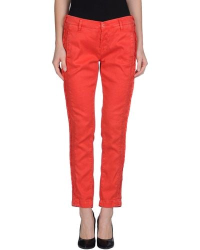 TRUE NYC Casual Pants - Red