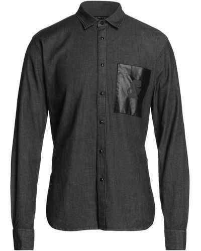 Karl Lagerfeld Denim Shirt - Black