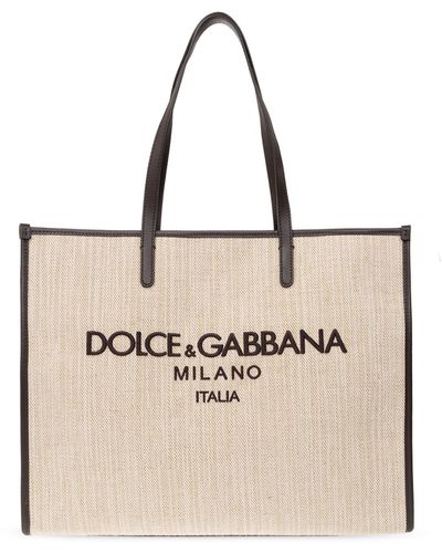 Dolce & Gabbana Schultertasche - Natur