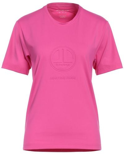 Martine Rose T-shirts - Pink