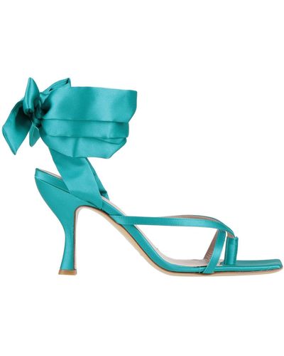 GIA COUTURE Thong Sandal - Blue