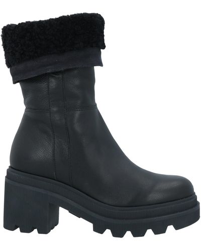 Voile Blanche Ankle Boots - Black