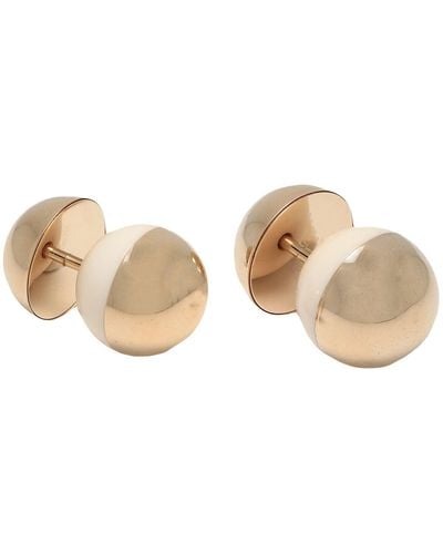 Marni Cufflinks And Tie Clips - Natural