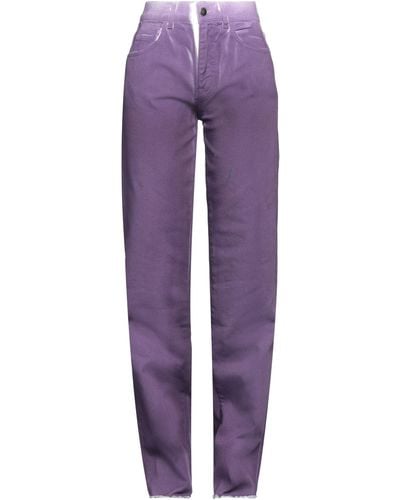 antonella rizza Pantalon en jean - Violet