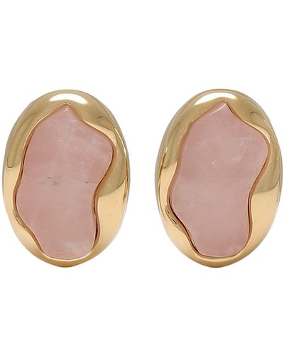 Chloé Light Earrings Metal - Pink