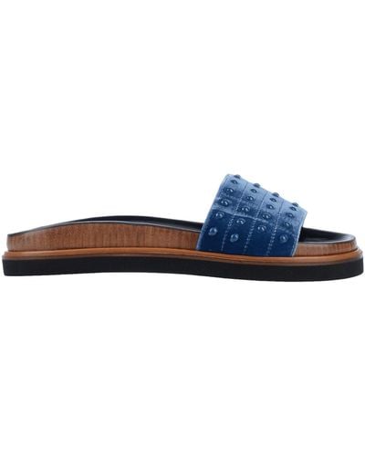 Tod's Sandale - Blau