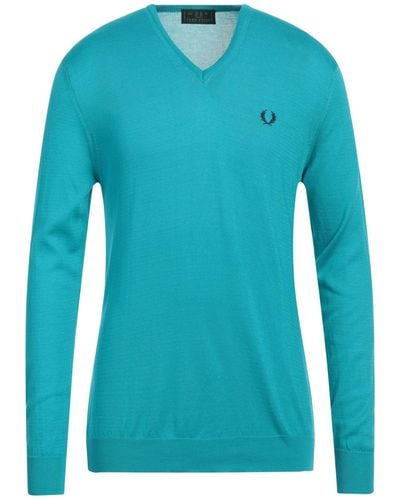 Fred Perry Pullover - Bleu