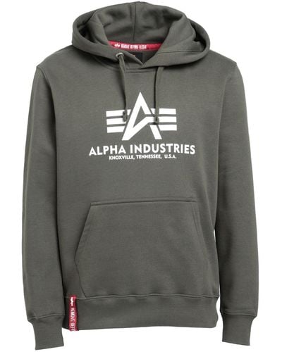 Alpha Industries Sweat-shirt - Gris