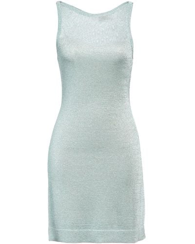 Missoni Sky Mini Dress Viscose, Cupro, Polyester - Blue
