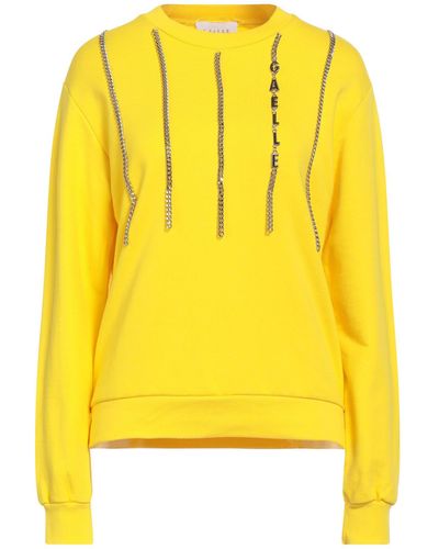 Gaelle Paris Sweatshirt - Yellow