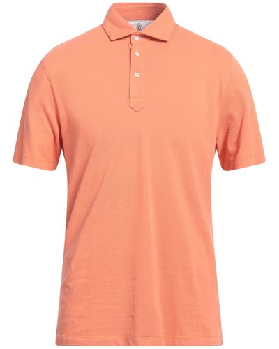 Brunello Cucinelli Polo Shirt - Orange
