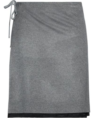 Miu Miu Mini Skirt - Grey