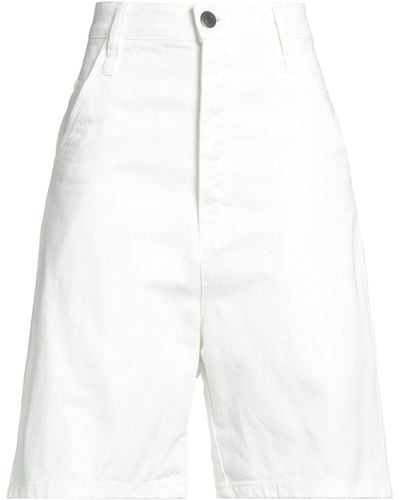 Ami Paris Shorts Jeans - Bianco