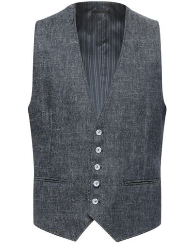 Giorgio Armani Tailored Vest - Gray